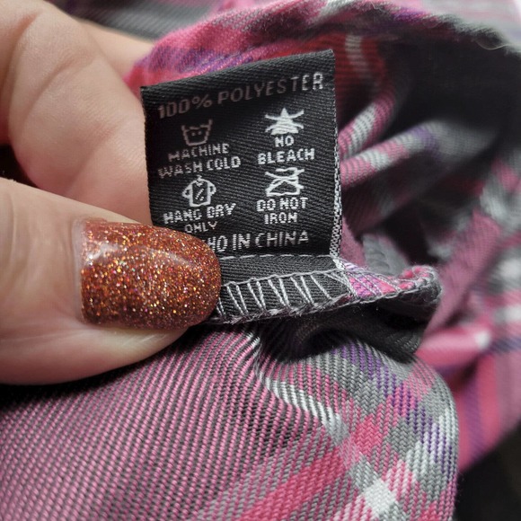 Dixxon Flannel Company "Shreddy" Long Sleeve Flannel Shirt with Buttons-Sz.XL - Picture 5 of 5